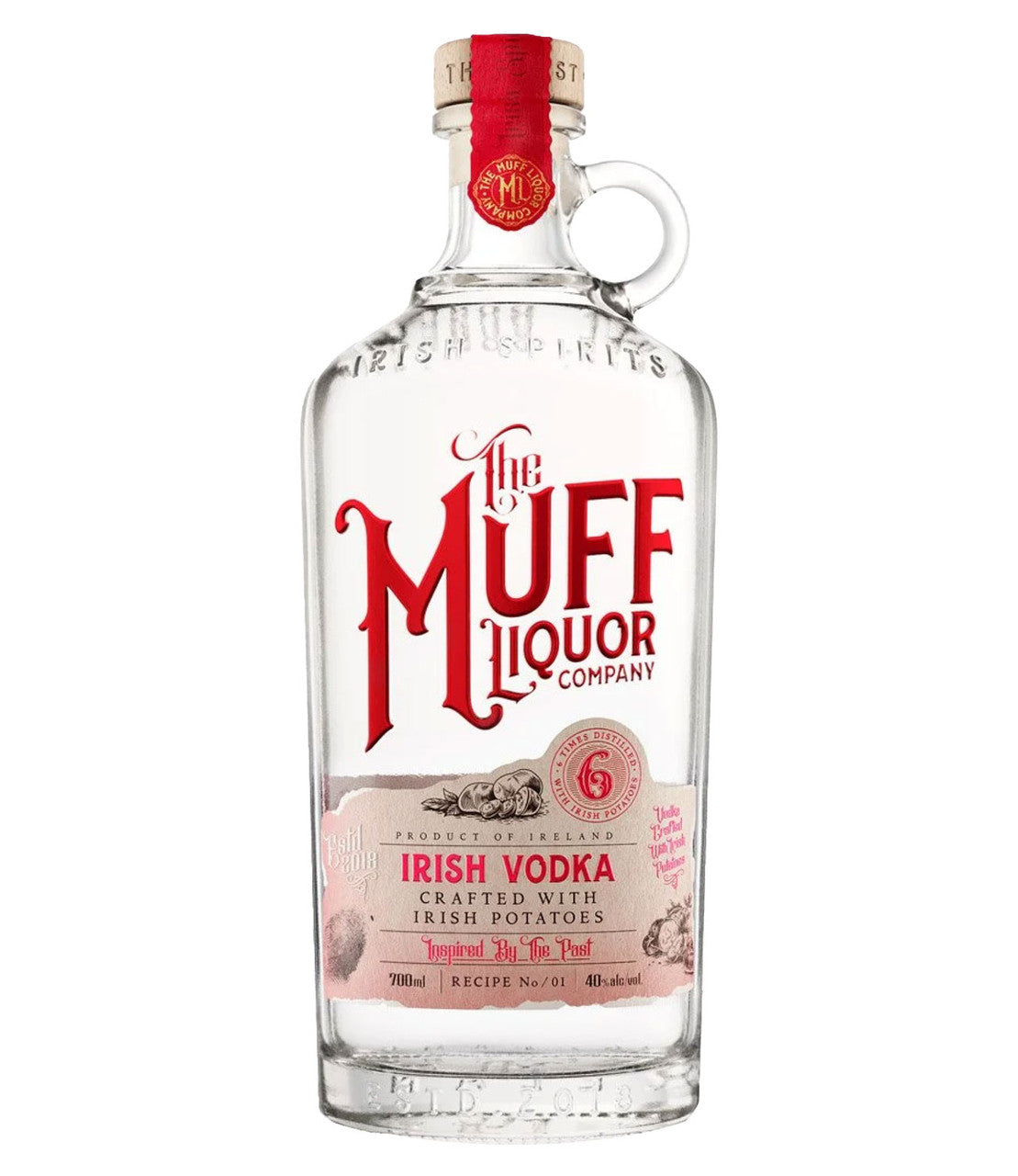 The Muff Liqour Company Irish Vodka 700 ml