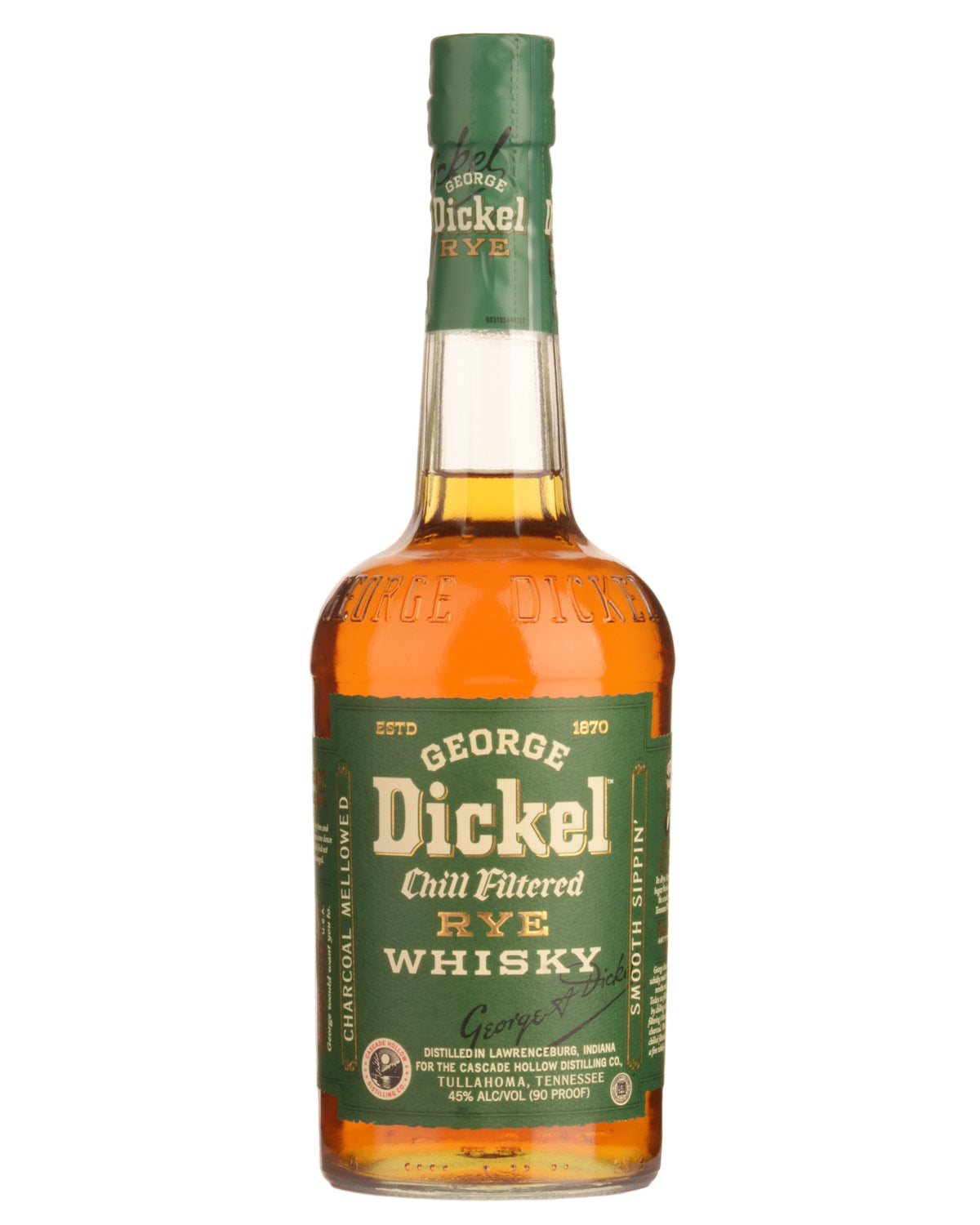 George Dickel Rye Whisky 750 ml
