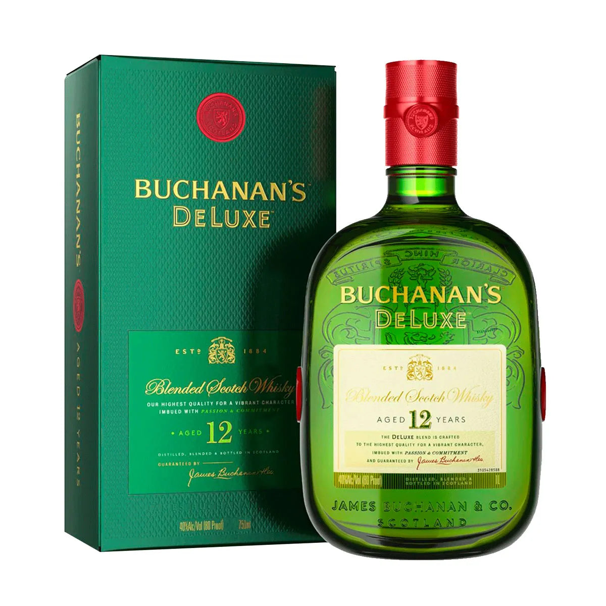 Buchanans Deluxe 12 years 750 ml