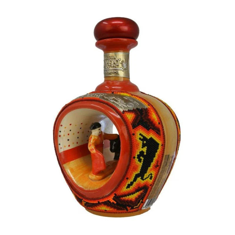 Torero Tequila Huichol (Matador Beaded Bottle) Repo 80 proof 750ml