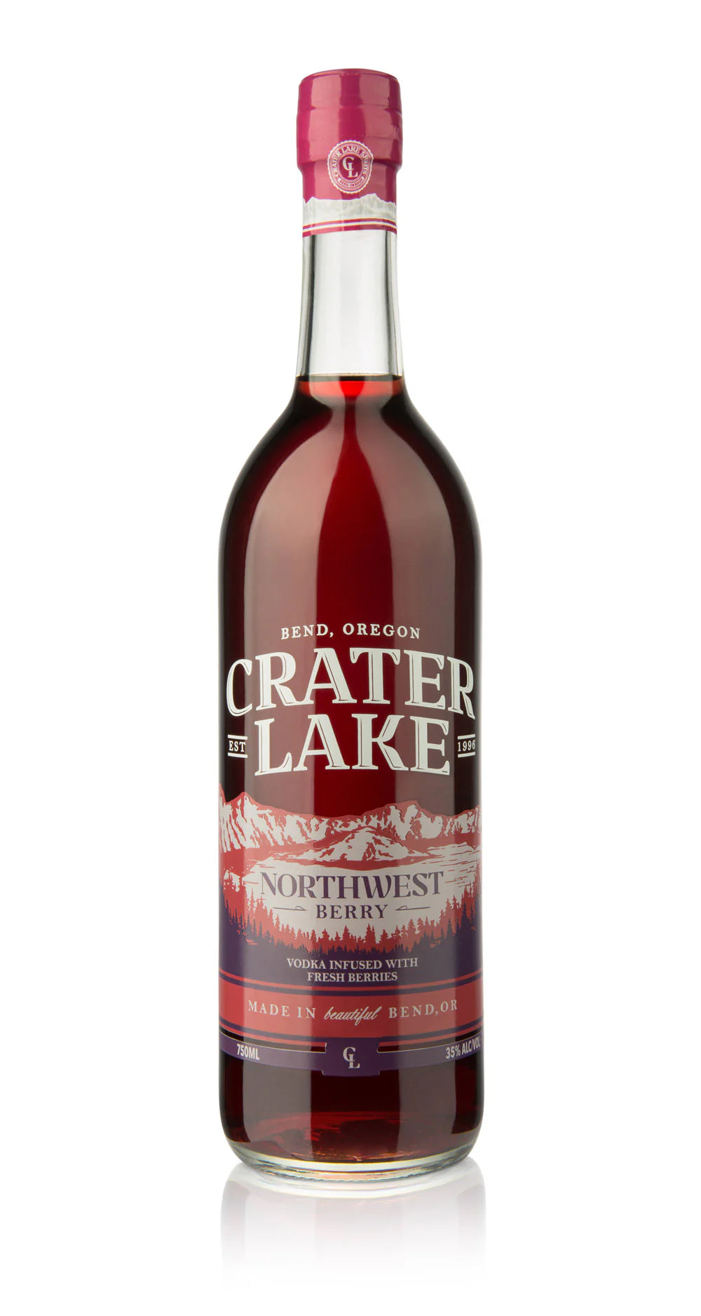 Crater Lake North West Berry Vodka 750 ml
