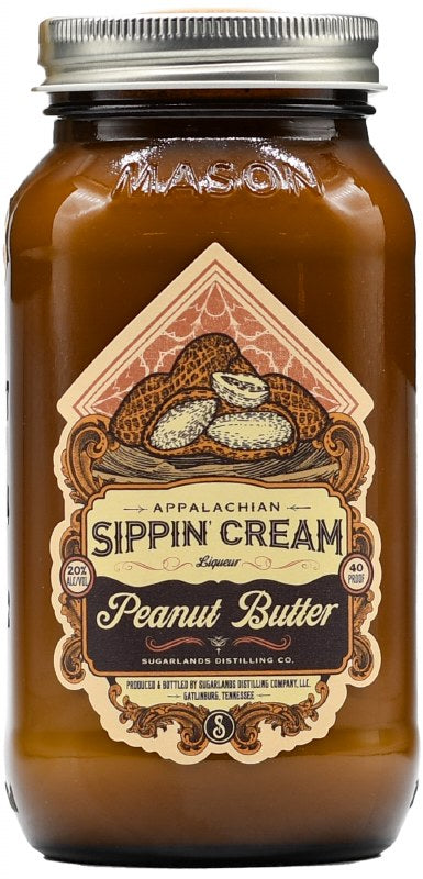 Sugarlands Distilling Company Peanut Butter Sippin' Cream 750ml