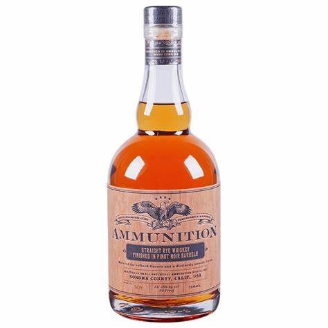 Ammunition Straight Rye 750 ML