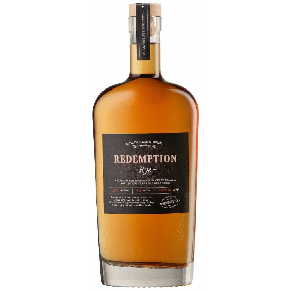 Redemption Rye Whiskey 750 ml