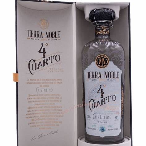Tierra Noble 4 Cuarto Tequila Cristalino 750 ml