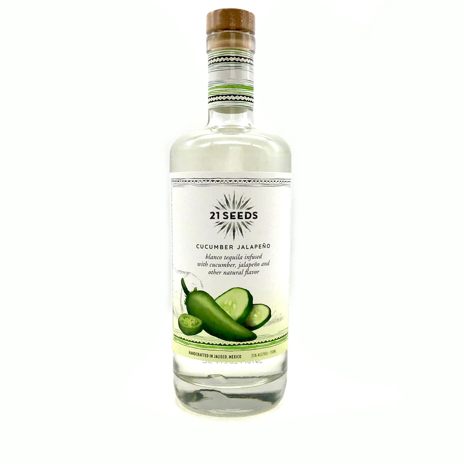 21 Seeds Cucumber Jalapeno 750 ml