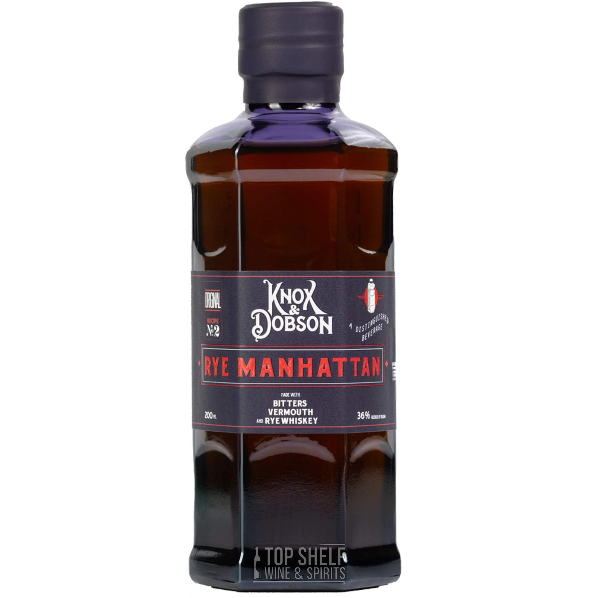 Knox and Dobson Rye Manhattan 200ml