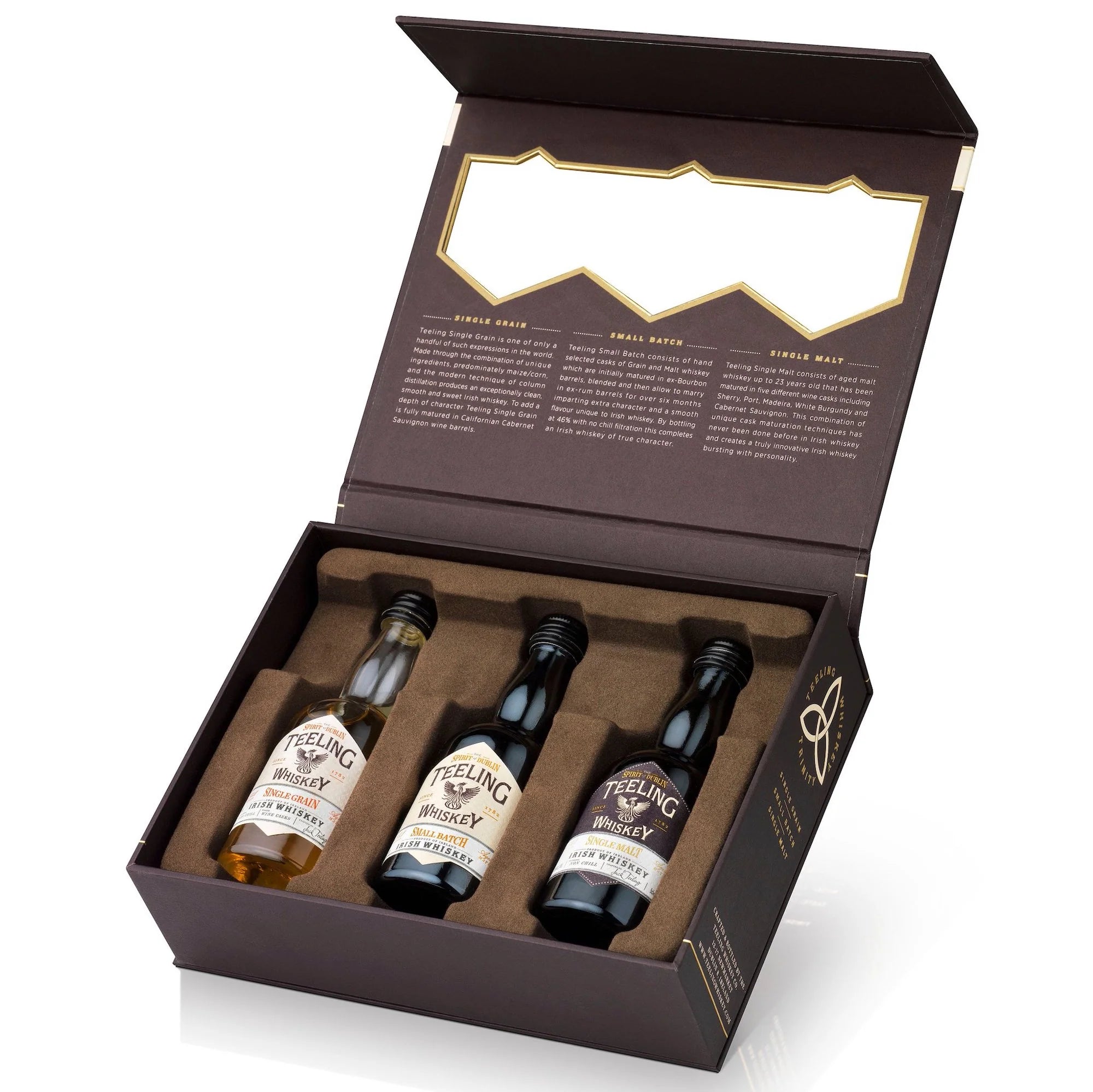 Teeling Whiskey Trinity Pack Small Batch (3 pack) 3x50ml