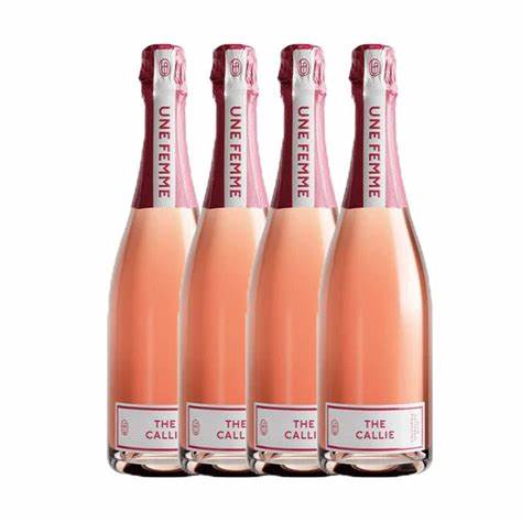 Une Femme The Callie California Rose Bubbles (4 Pack) 187 ML
