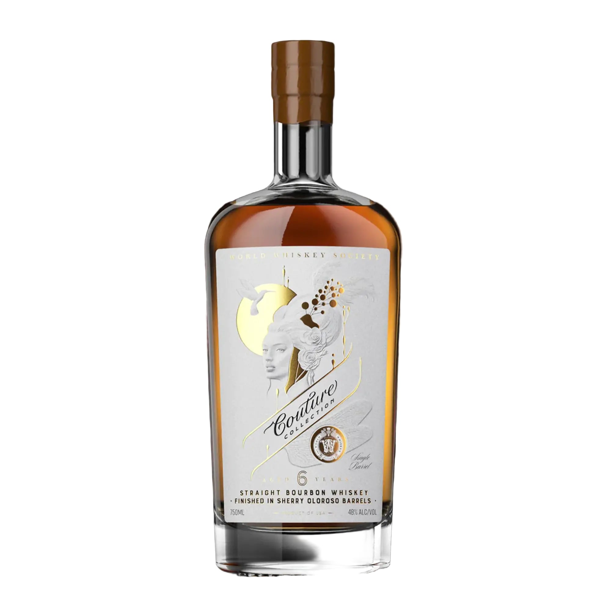 Couture Collection Staright Borbon Whiskey Single Barrel 6 year 750 ML