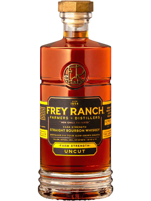 Frey Ranch Farm Strength Uncut Bourbon Whiskey 750ml