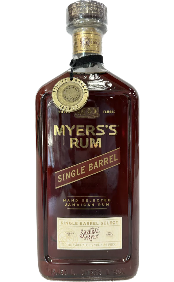 Top Shelf - Myers's Rum Single Barrel Select 750 ml