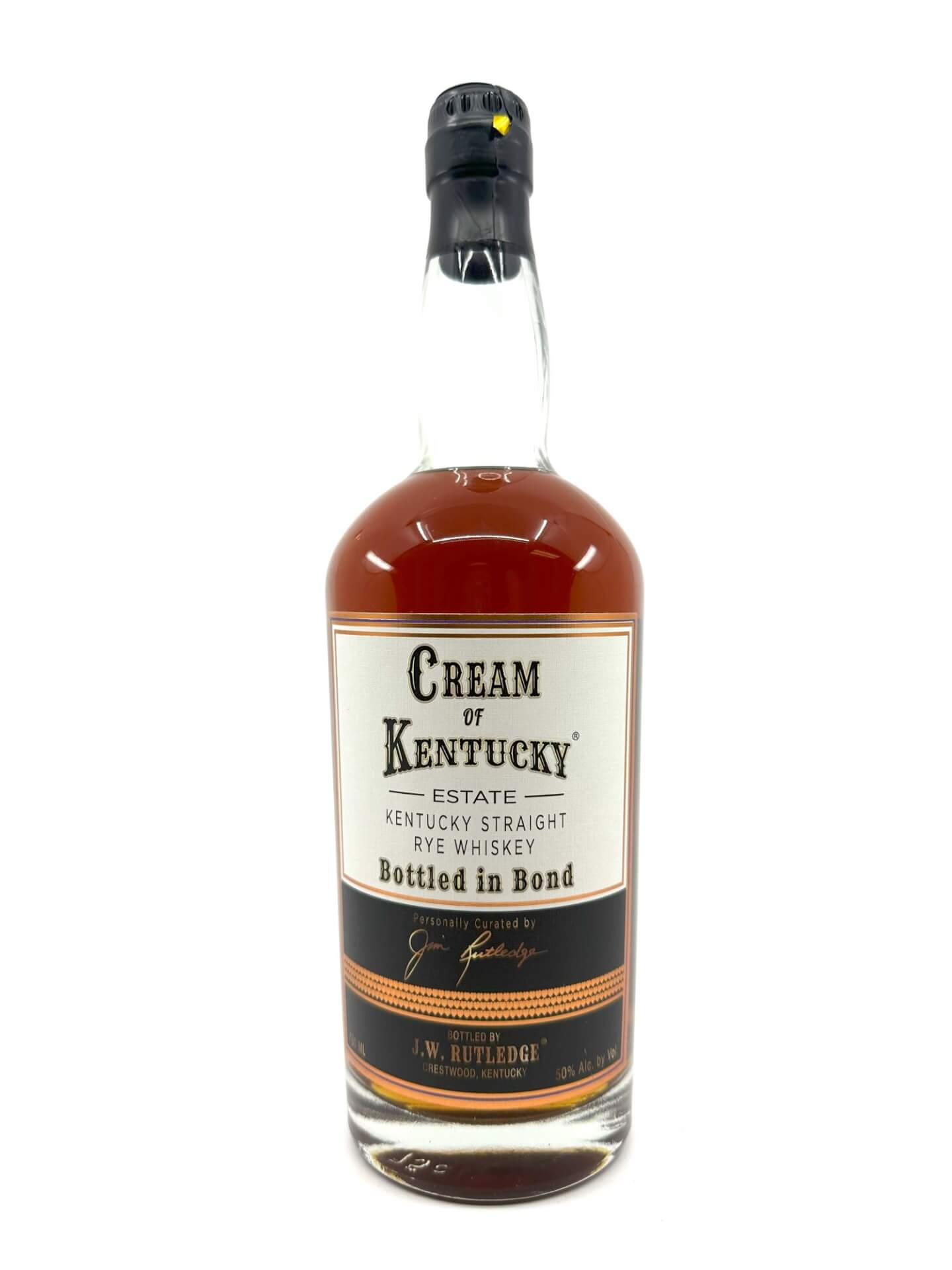 Cream of Kentucky Straight Rye Whiskey Bottled in Bond 750 ml