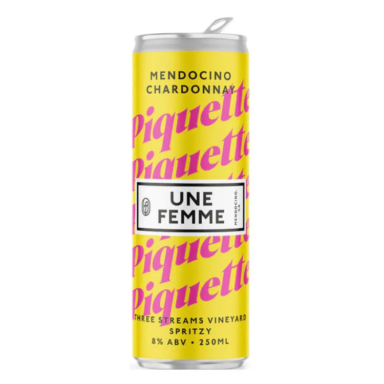 Une Femme Piquette Chardonnay (4 Pack) 250 ml