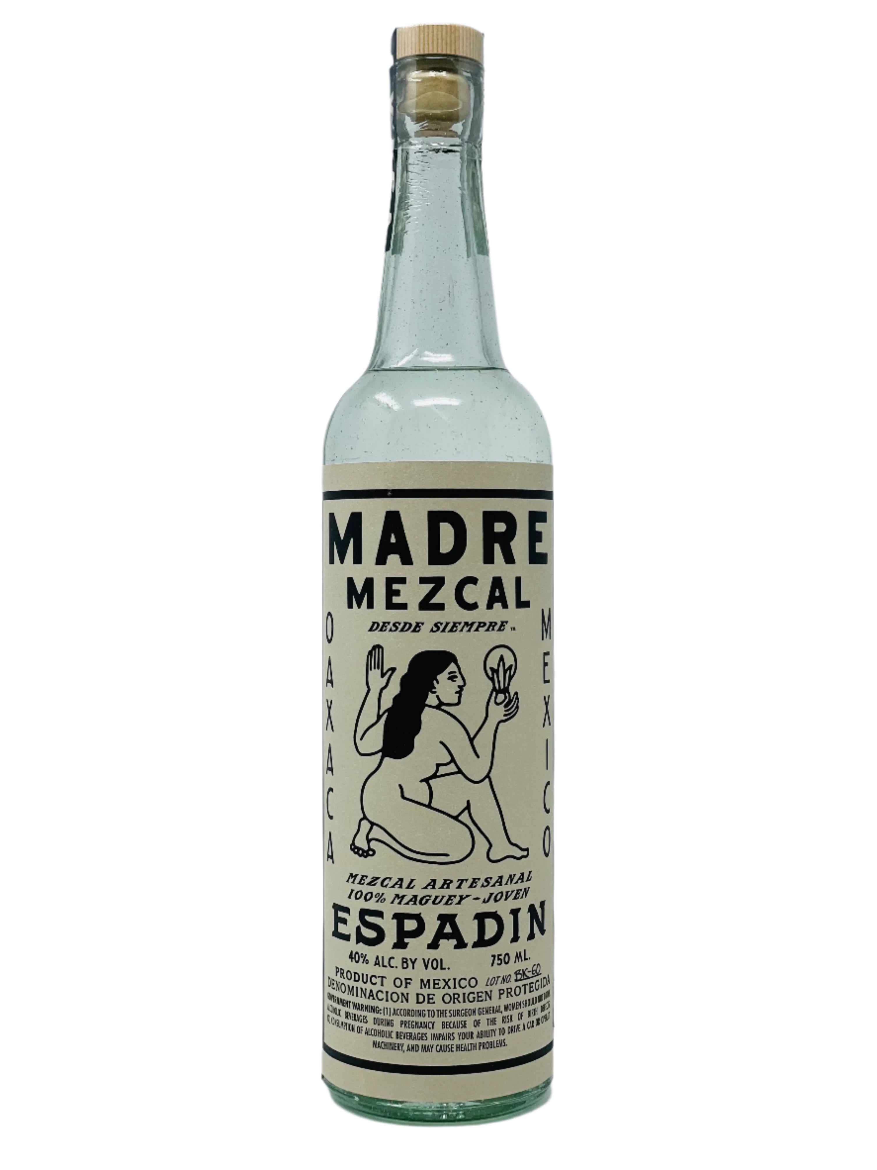 Madre Black Label Mezcal Espadin 700 ml