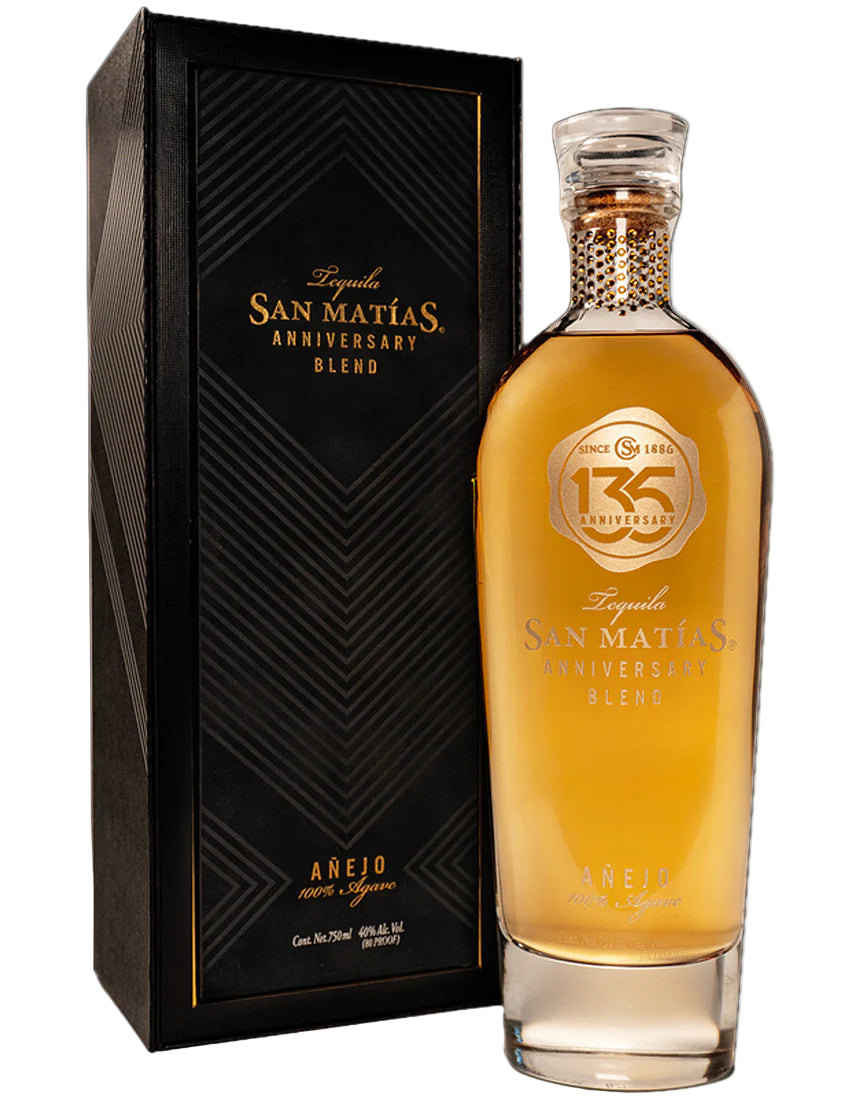 San Matias Anniversary Blend Anejo 135 year 750 ml