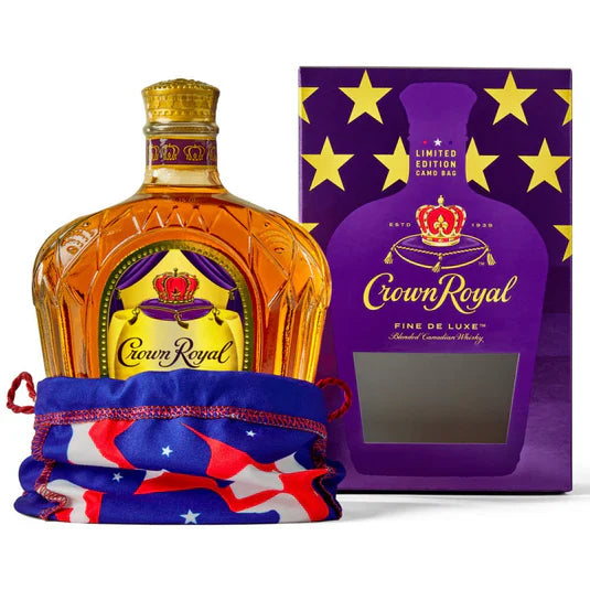Crown Royal Limited Edition Fine De Luxe with Camo Bag 750 ML