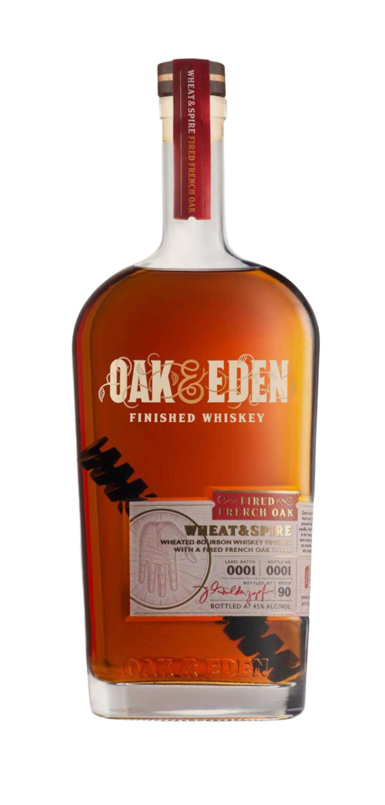 Oak & Eden Wheat and Spire Bourbon Whiskey 750 ml