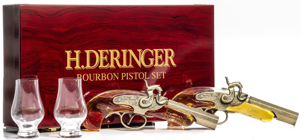 H.Deringer Pistol Set w/ glasses 200 ml
