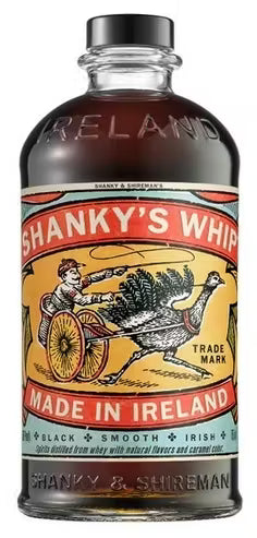 Shanky's Whip Black Irish Whiskey 750 ml