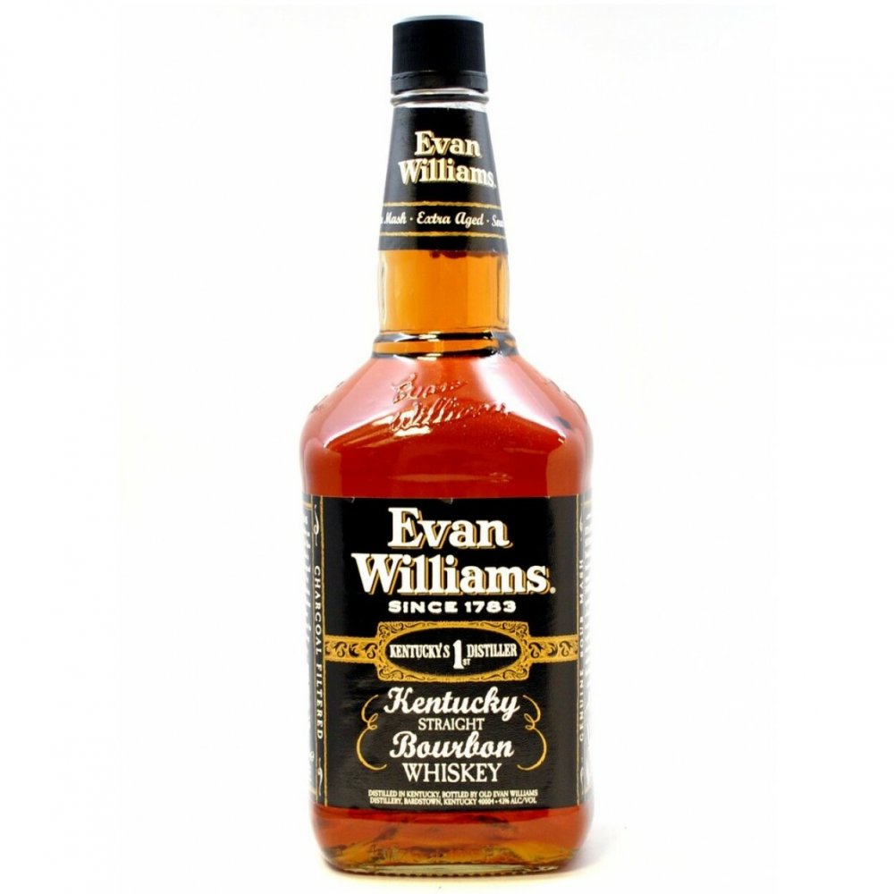 Evan Williams Kentucky Straight Bourbon Whiskey 1.75 L
