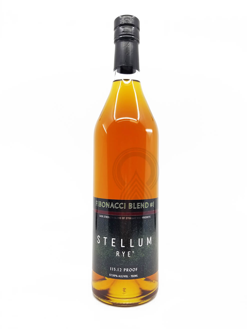 Stellum Fibonacci Blend #1  Cask Strength Blend Straight Rye 115.12 Proof 750 ml