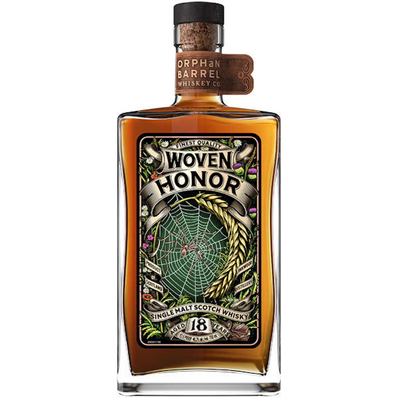 Orphan Barrel Woven Honor Single Malt Scotch 18 year 750 ML