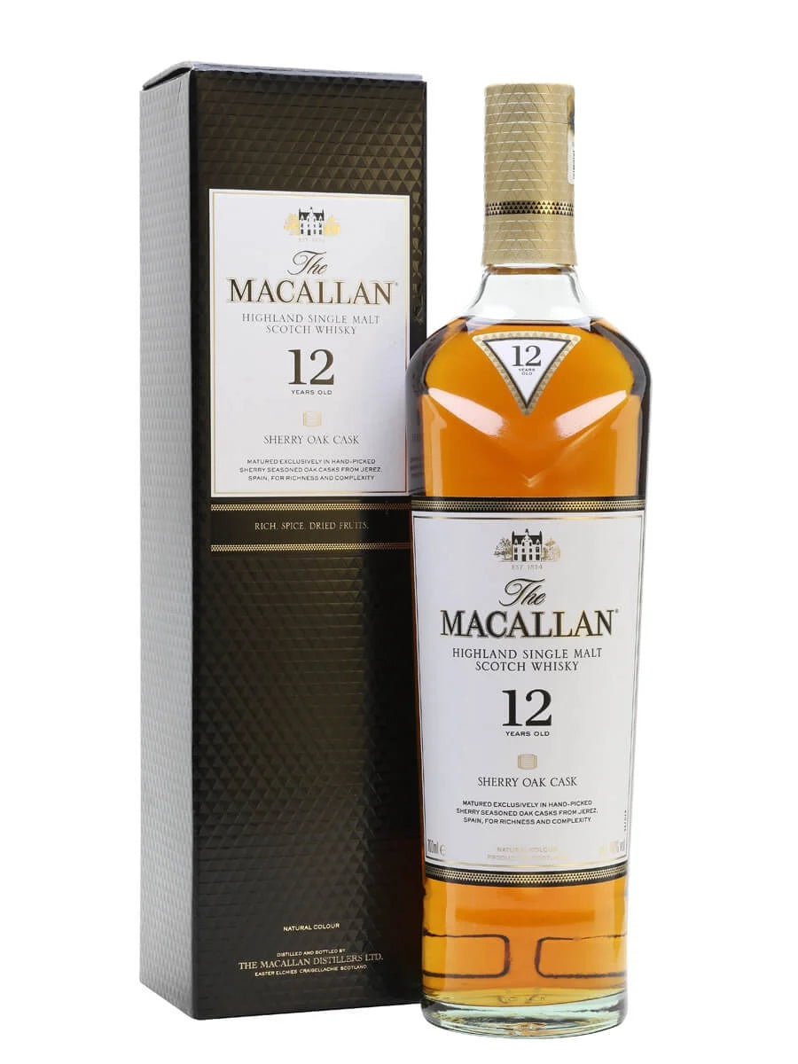 The Macallan 12 Year Old Sherry Oak 750 ml