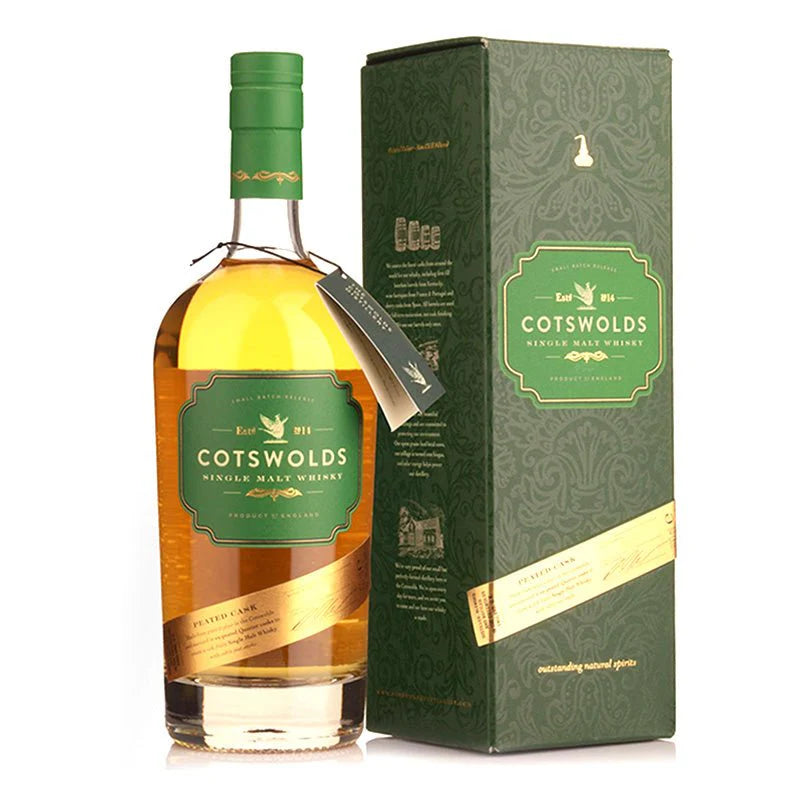 Cotswolds Peated Cask Single Malt (Batch 1600) 700ml