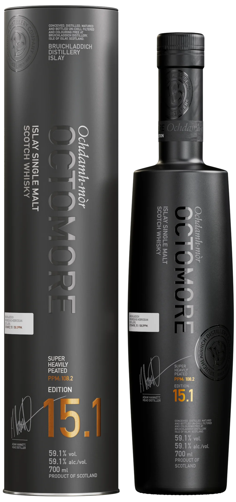 Bruichladdich Distillery Islay Octomore 15.1 Edition 700 ml