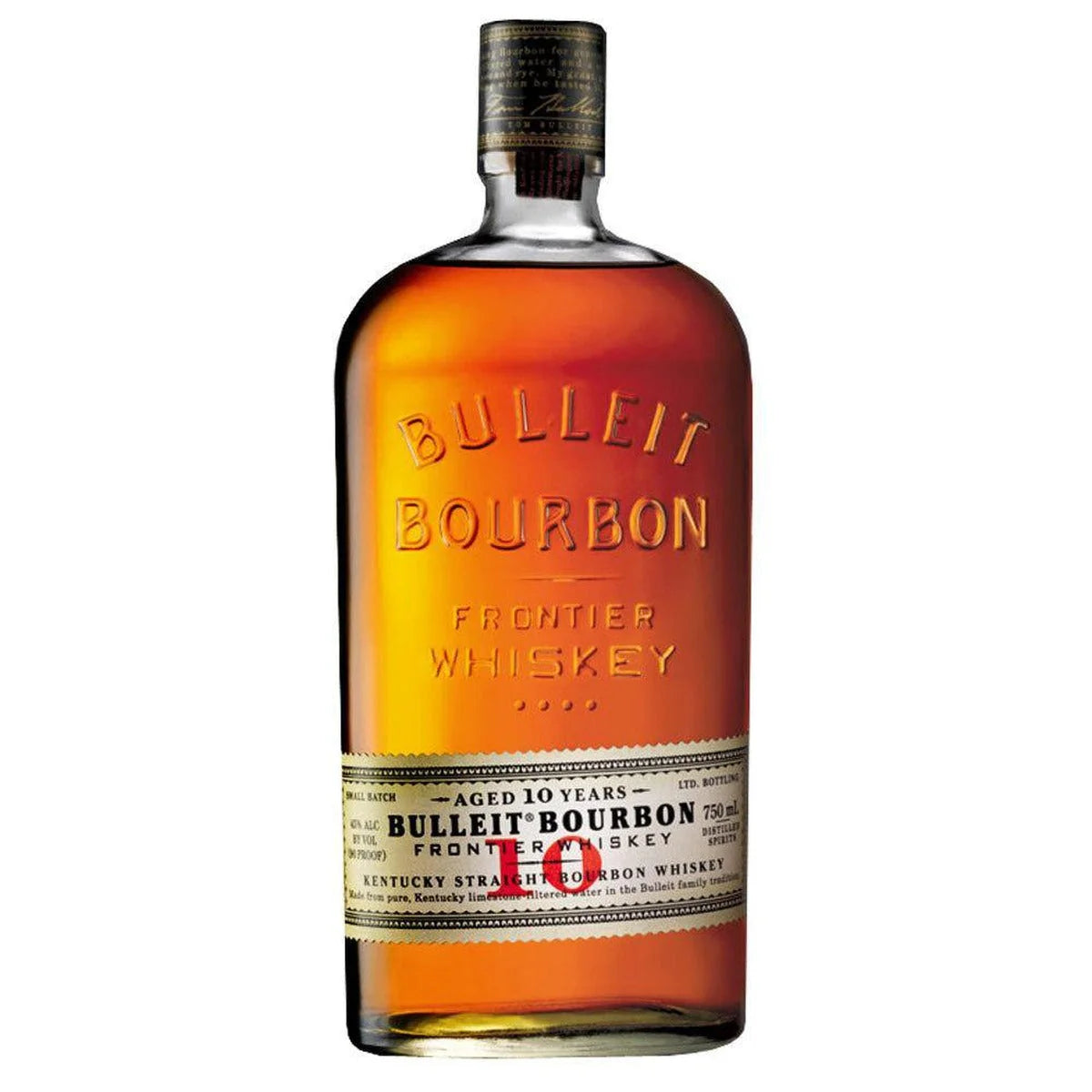 Bulleit 10 year Bourbon Whiskey 750 ml