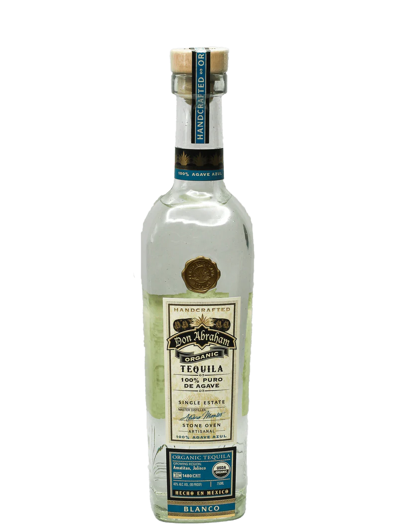 Don Abraham Organic Single Estate 110 Proof Blanco Tequila 750 ml