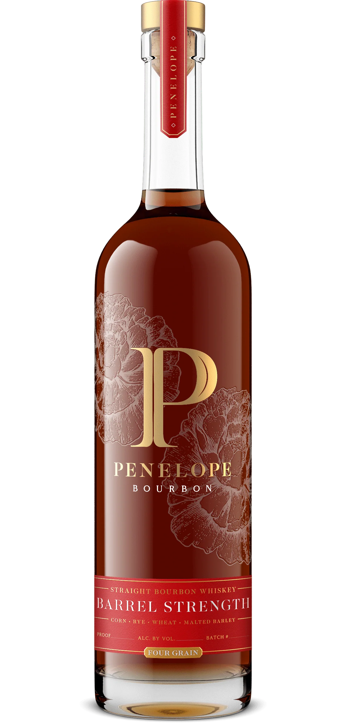 Penelope Bourbon Four Grain Barrel Strength 750 ml