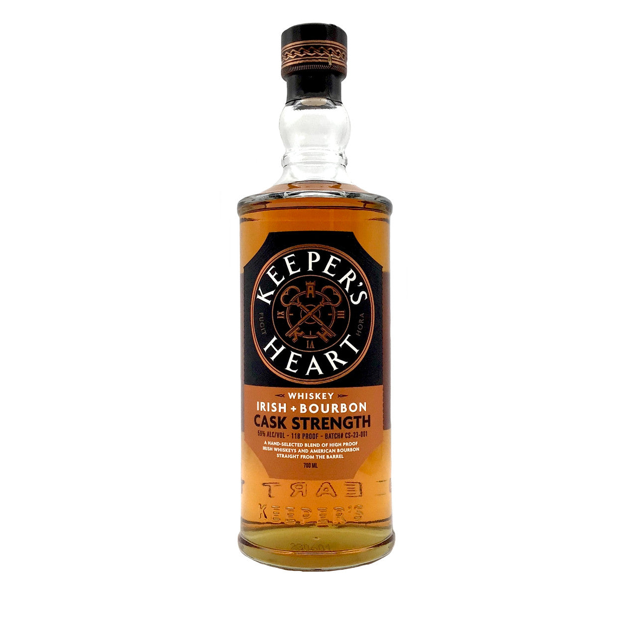 Keepers Heart Irish + Bourbon Cask Strength 750ml