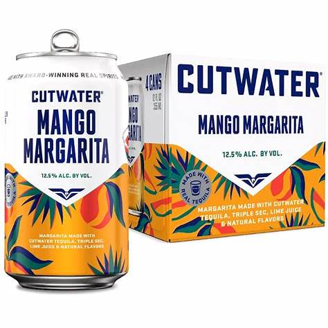 Cutwater Mango Margarita 4 pack