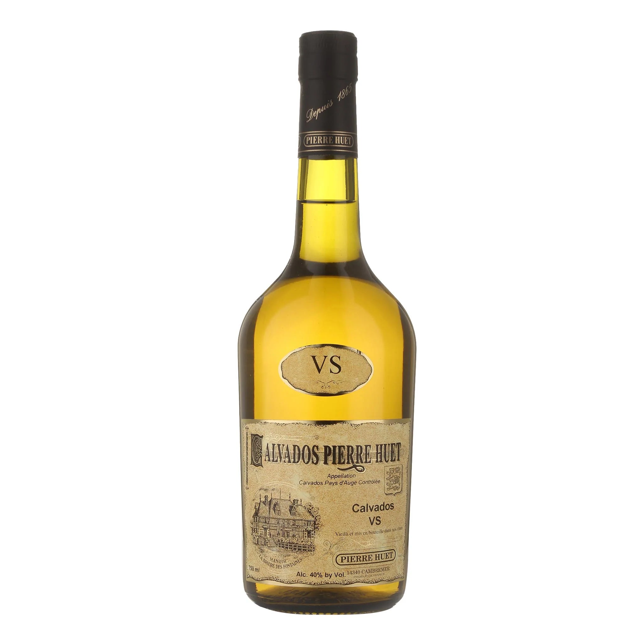 Pierre Huet Calvados Pays d ' Auge VS Calvados 750 ml