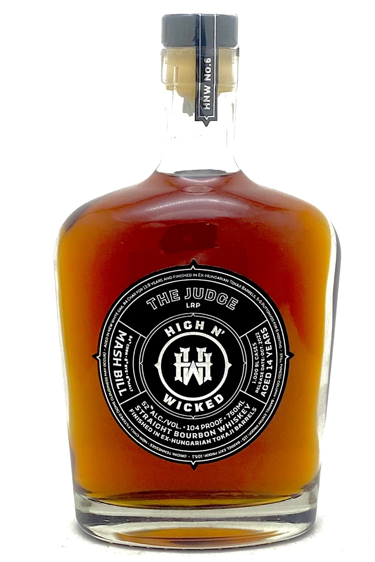 High N Wicked The Judge 14 Year Old Kentucky Straight Rye Whiskey 750ml