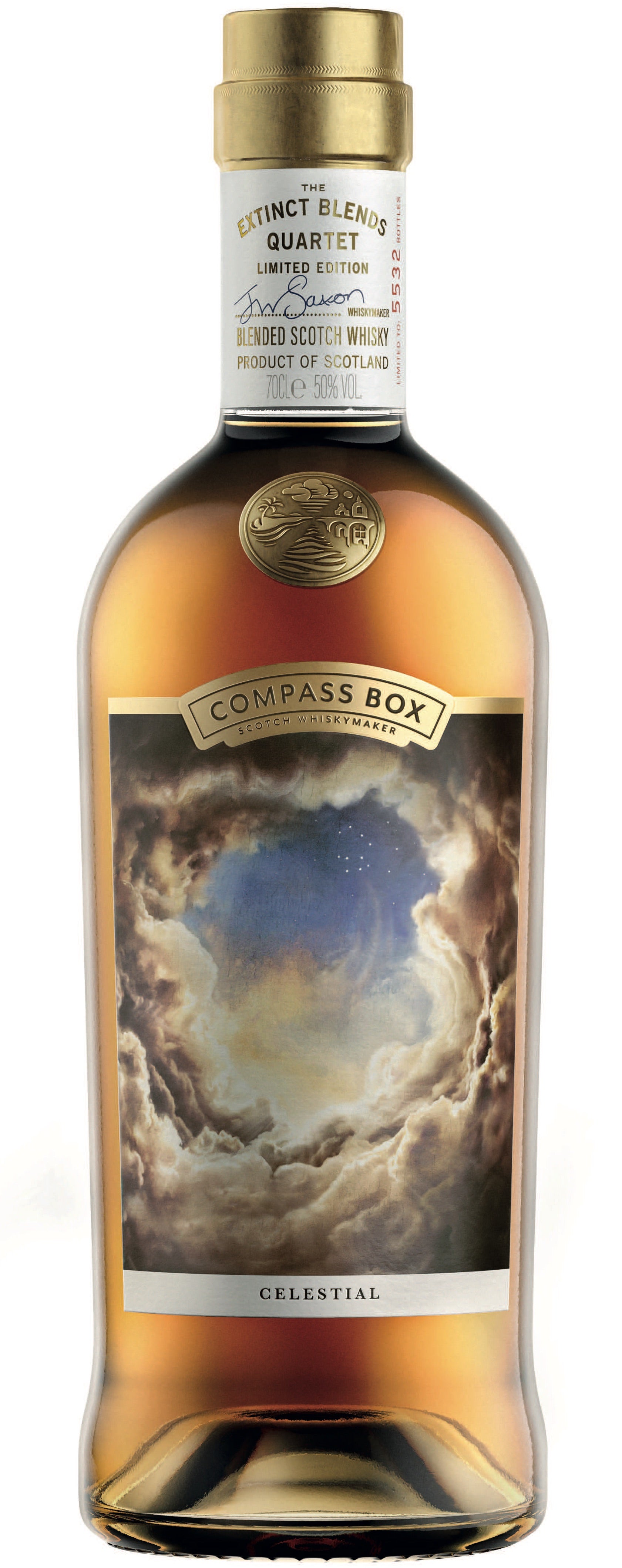Compass Box The Extinct Blends Quartet Limited Edition Celestial 700 ml