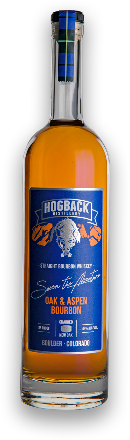 Hogback Distillery Oak & Aspen Bourbon Single Barrel #32 750ml