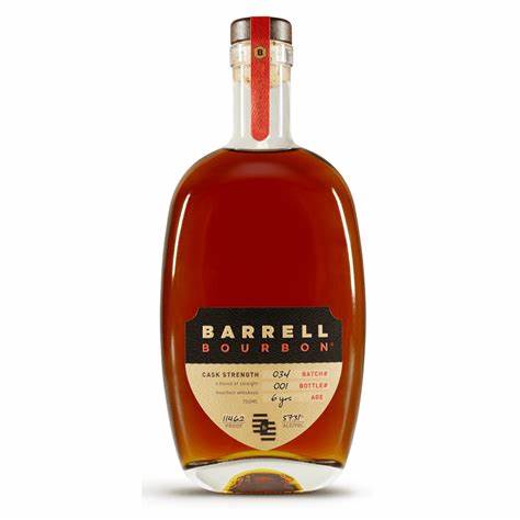 Barrell Bourbon Cask Strength #034 proof 114.62 750ml