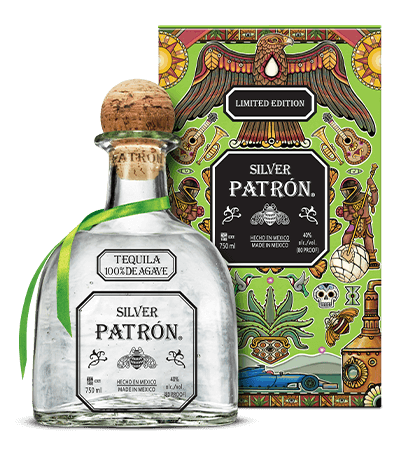 Patron Silver Gifting Tin 750 ML