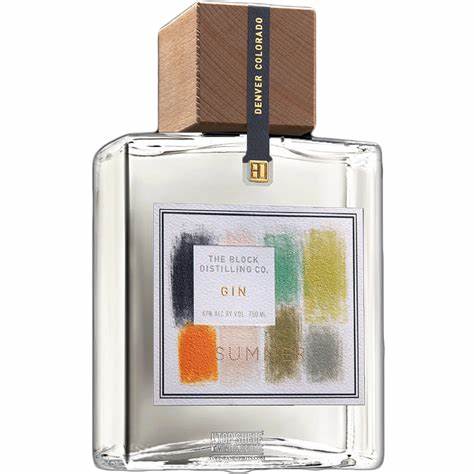 The Block Distilling Co Summer Gin 750 ml