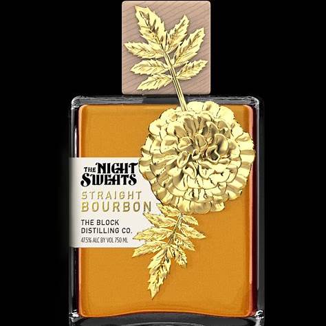The Night Sweats Straight Bourbon 2 year 750 ML