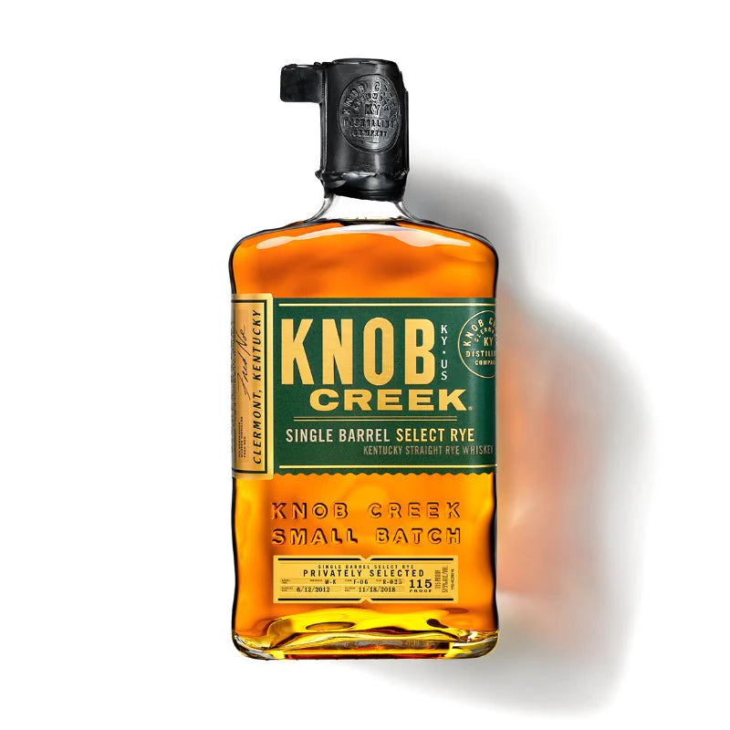 Top Shelf Knob Creek Single Barrel Select Rye 750ml