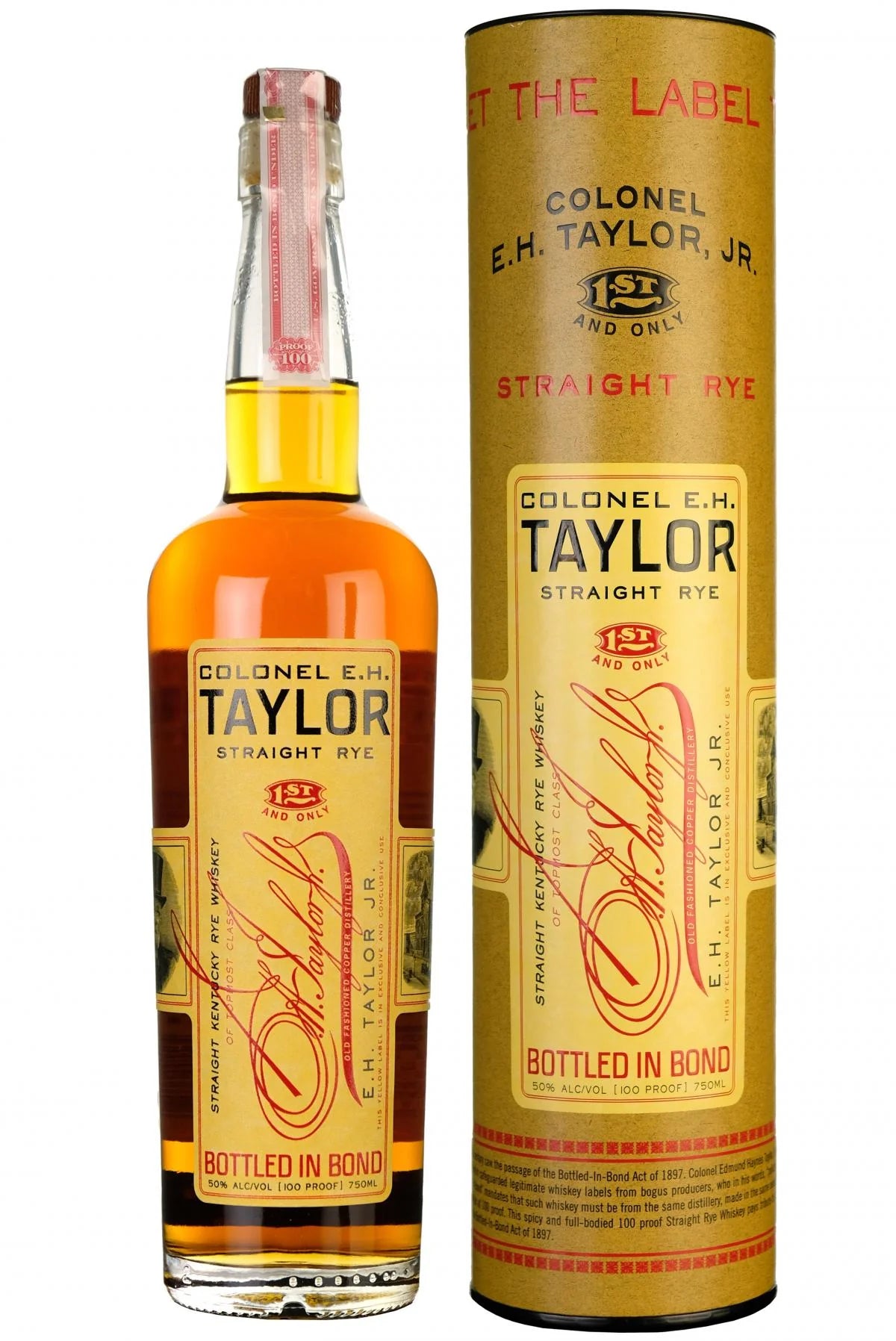 Colonel E.H. Taylor Straight Rye Whiskey 750 ml