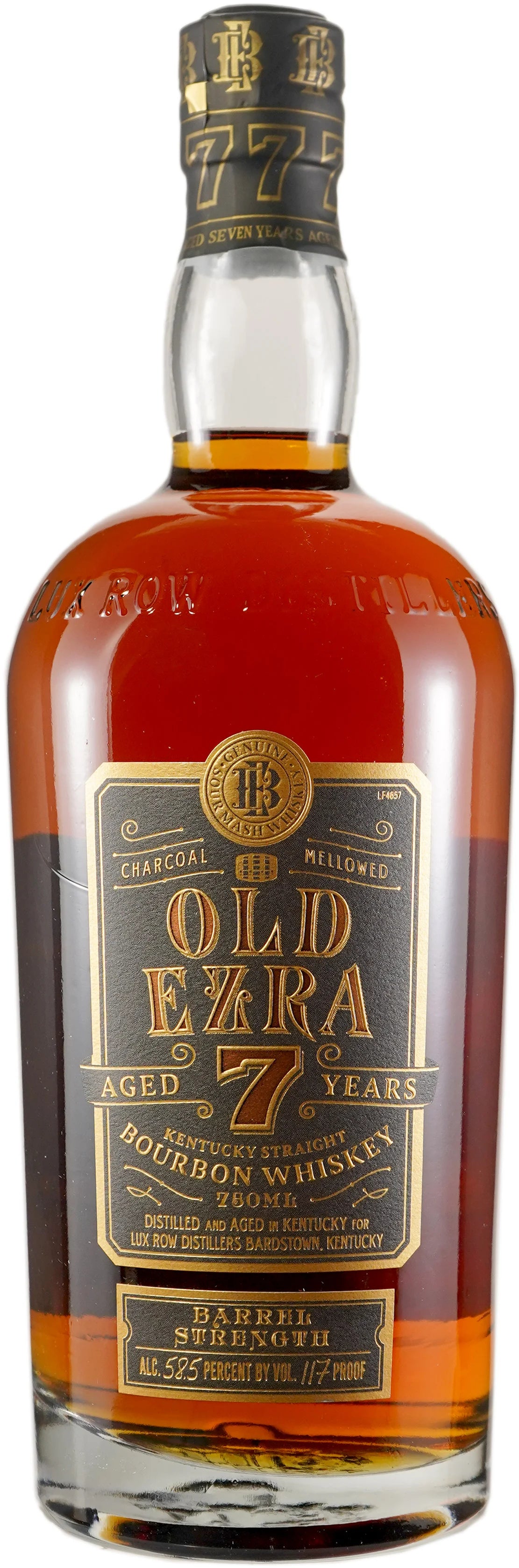 Ezra Brooks 7 Year Barrel Strength Bourbon 750 ml