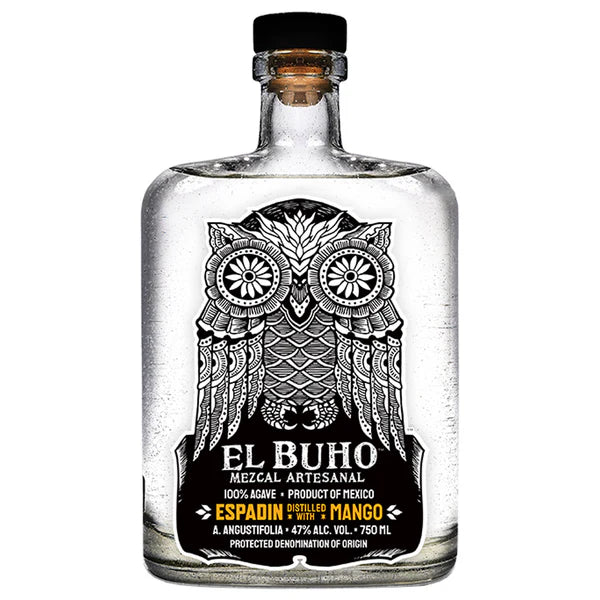 El Buho Espadin Distilled with Mango 750 ml