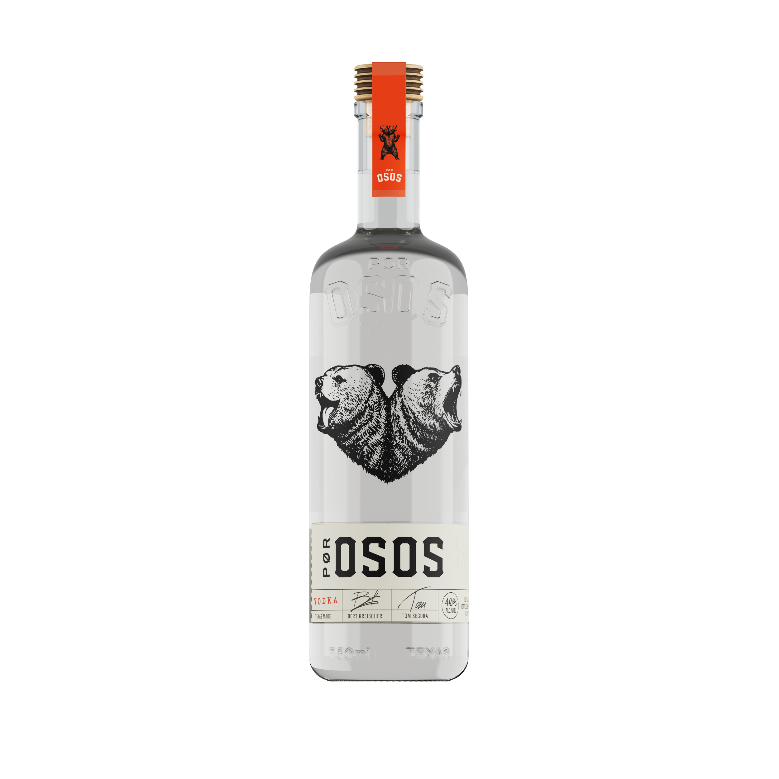 Por Osos Vodka 750 ml
