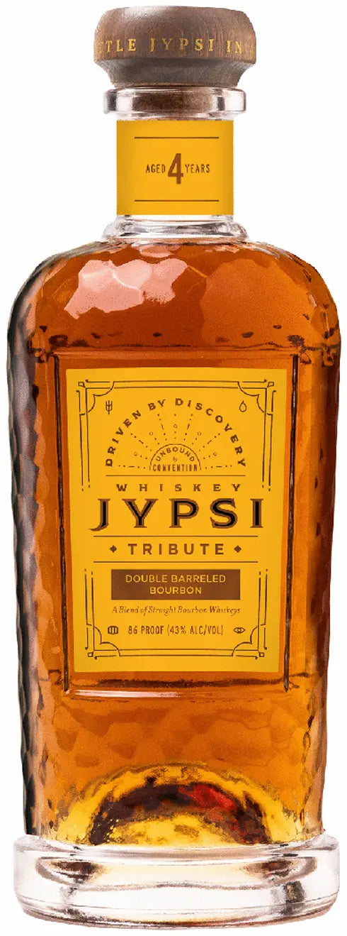 Jypsi Tribute Double Barreled Bourbon 4 year 750 ML