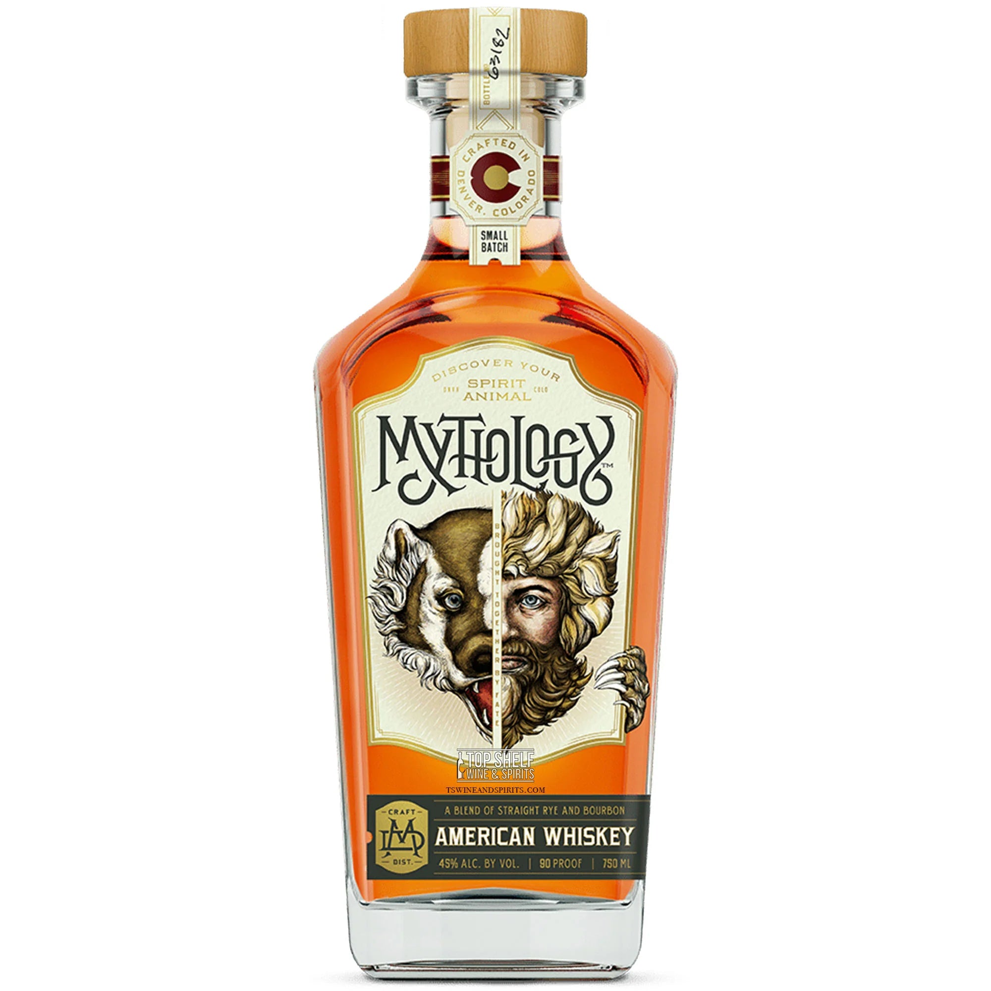 Mythology Distillery American Whiskey Hell Bear 750 ml